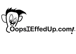 OOPSIEFFEDUP.COM! logo