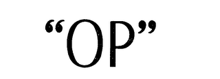 "OP" logo