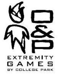 O&P EXTREMITY GAMES BY COLLEGE PARK logo