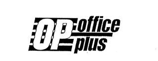OP OFFICE PLUS logo