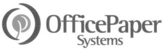 OP OFFICEPAPER SYSTEMS logo