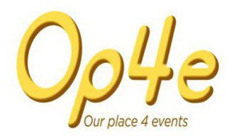 OP4E OUR PLACE 4 EVENTS logo