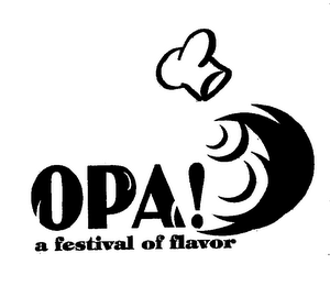 OPA! A FESTIVAL OF FLAVOR logo