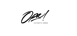 OPA! AUTHENTIC GREEK logo
