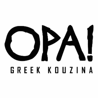 OPA! GREEK KOUZINA logo