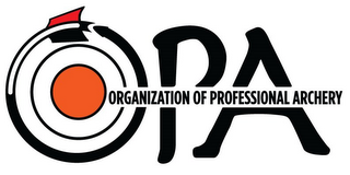 OPA ORGANIZATION OF PROFESSIONAL ARCHERY logo