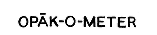 OPAK-O-METER logo