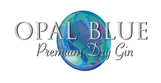 OPAL BLUE PREMIUM DRY GIN logo