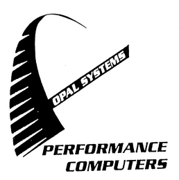 OPAL SYSTEMS PERFORMANCE COMPUTERS logo