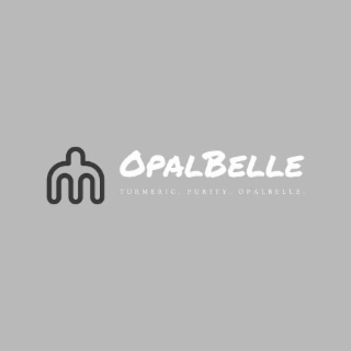 OPALBELLE TURMERIC. PURITY. OPALBELLE. logo