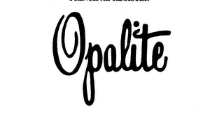 OPALITE logo