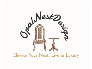 OPALNESTDESIGN ELEVATE YOUR NEST, LIVE IN LUXURY logo
