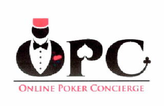 OPC ONLINE POKER CONCIERGE logo