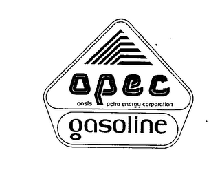 OPEC OASIS PETRO ENERGY CORPORATION GASOLINE logo