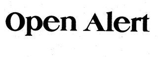 OPEN ALERT logo