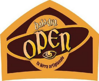 OPEN BALADIN LA BIRRA ARTIGIANALE logo