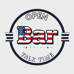 OPEN BAR TALK TIME logo