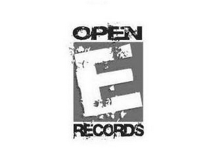 OPEN E RECORDS logo