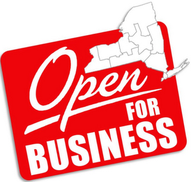 OPEN FOR BUSINESS logo