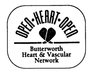 OPEN-HEART-OPEN BUTTERWORTH HEART & VASCULAR NETWORK logo