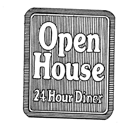 OPEN HOUSE 24 HOUR DINER logo