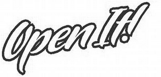 OPEN IT! logo