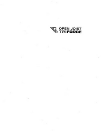 OPEN JOIST TRIFORCE logo