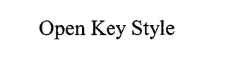 OPEN KEY STYLE logo
