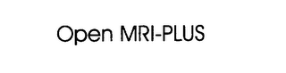 OPEN MRI-PLUS logo