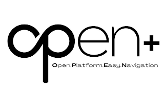 OPEN+  OPEN.PLATFORM.EASY.NAVIGATION logo