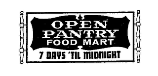 OPEN PANTRY FOOD MART 7 DAYS 'TIL MIDNIGHT logo