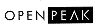 OPEN PEAK logo