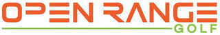 OPEN RANGE GOLF logo