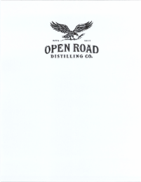 OPEN ROAD DISTILLING CO. ESTD 2013 logo