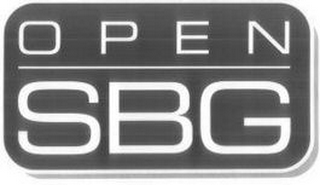 OPEN SBG logo