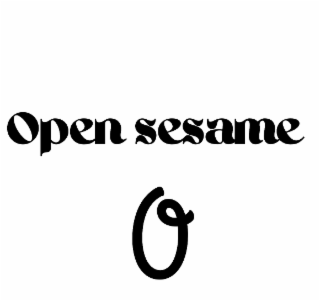 OPEN SESAME O logo