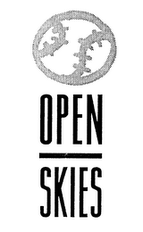 OPEN SKIES logo