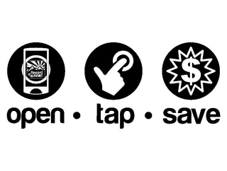 OPEN · TAP · SAVE REWARD $UMMIT $ logo