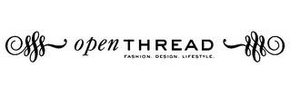 OPEN THREAD FASHION. DESIGN. LIFESTYLE logo