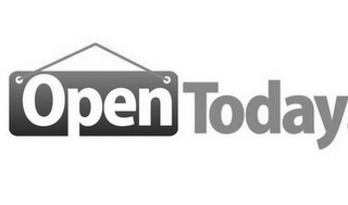 OPEN TODAY logo