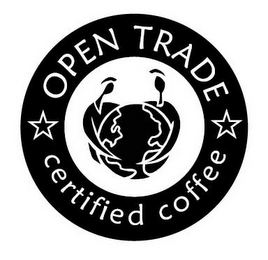 OPEN TRADE CERTIFIED COFFEE logo