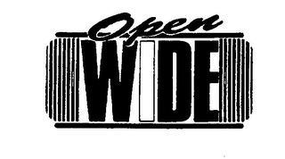 OPEN WIDE logo