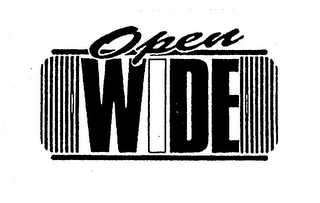OPEN WIDE logo