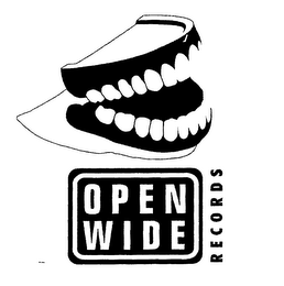 OPEN WIDE RECORDS logo
