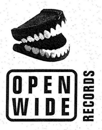 OPEN WIDE RECORDS logo