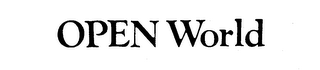 OPEN WORLD logo