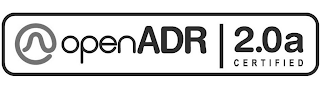 OPENADR 2.0A CERTIFIED logo