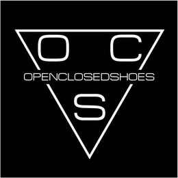 OPENCLOSEDSHOES O C S logo