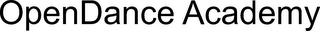 OPENDANCE ACADEMY logo