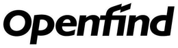 OPENFÍND logo